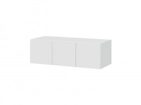 Антресоль 1200 ШК-5 (белый текстурный) в Мочище - mochishche.mebel-nsk.ru | фото