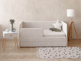 Диван-кровать Happy (айвори) в Мочище - mochishche.mebel-nsk.ru | фото