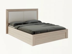 Кровать двуспальная с подъем. мех. 1,6м  Глэдис М32 в Мочище - mochishche.mebel-nsk.ru | фото