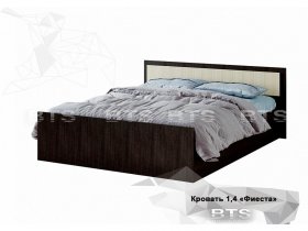 Кровать двуспальная 1,4м Фиеста (BTS) в Мочище - mochishche.mebel-nsk.ru | фото