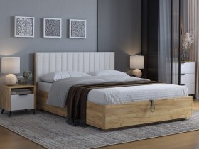 Кровать двуспальная 1,6м Юлия в Мочище - mochishche.mebel-nsk.ru | фото