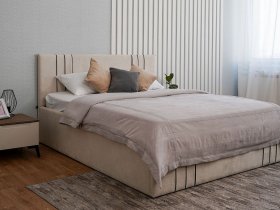 Кровать двуспальная 1,8м с подъем. мех. Леванте в Мочище - mochishche.mebel-nsk.ru | фото
