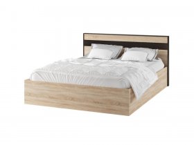 Кровать двуспальная Лирика ЛК-1 (1,6м) в Мочище - mochishche.mebel-nsk.ru | фото