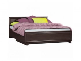 Кровать двуспальная с подъемным механизмом Верди СБ-1463/1 в Мочище - mochishche.mebel-nsk.ru | фото
