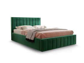 Кровать мягкая 1,6 Вена стандарт, вар.1 в Мочище - mochishche.mebel-nsk.ru | фото