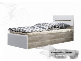 Кровать односпальная Наоми КР-12 в Мочище - mochishche.mebel-nsk.ru | фото