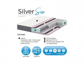 Матрас Silver Six в Мочище - mochishche.mebel-nsk.ru | фото