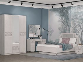 Модульная спальня Лоренцо в Мочище - mochishche.mebel-nsk.ru | фото