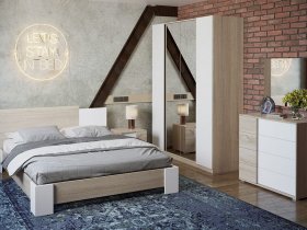 Модульная спальня «Валери» в Мочище - mochishche.mebel-nsk.ru | фото