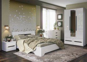 Модульная спальня Валирия в Мочище - mochishche.mebel-nsk.ru | фото