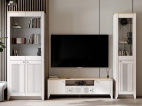 Модульная стенка Валенсия в Мочище - mochishche.mebel-nsk.ru | фото