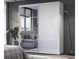 Шкаф-купе Крафт-6 2,0м (белый) в Мочище - mochishche.mebel-nsk.ru | фото