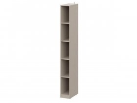 Шкаф-стеллаж ШК-25 Эккервуд (меланж) в Мочище - mochishche.mebel-nsk.ru | фото