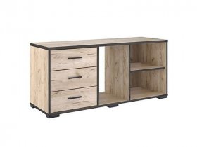 Тумба 1200 Тм075.0 Гермес лофт (дуб крафт серый) в Мочище - mochishche.mebel-nsk.ru | фото