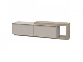 Тумба под ТВ 22 J-КШ Этна (дуб эндгрей/кашемир) в Мочище - mochishche.mebel-nsk.ru | фото