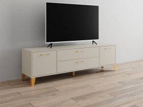 Тумба под ТВ Парус-13 (кашемир) в Мочище - mochishche.mebel-nsk.ru | фото